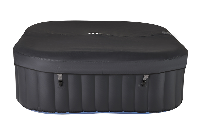MSPA | TEKAPO | Comfort Series | Inflatable Hot Tub & Spa | Metallic Blue | Upto 6 Person, installed in a room