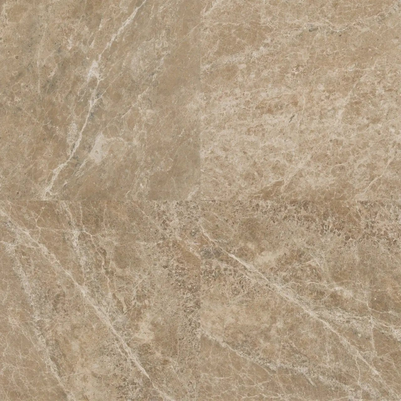 Emperador Light Polished Marble Tiles 18x18 by MSI Surfaces