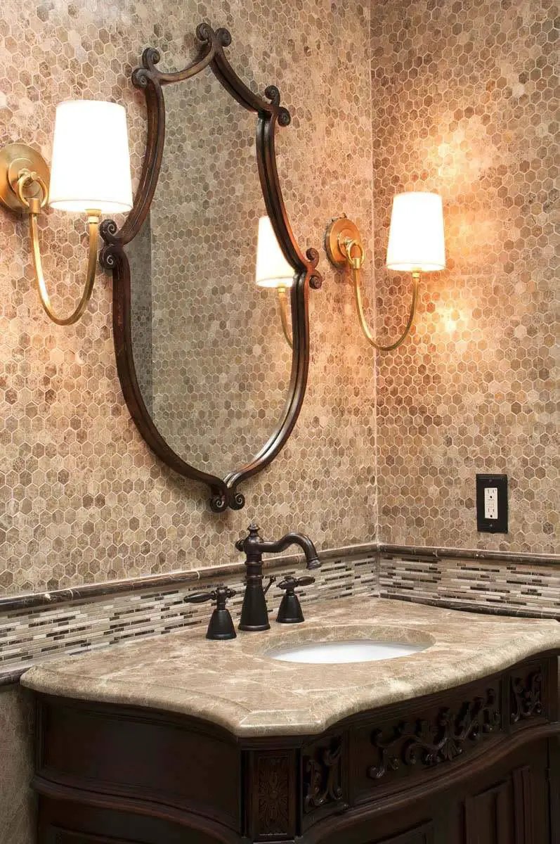 Emperador Light Polished Marble Tiles 18x18 by MSI Surfaces