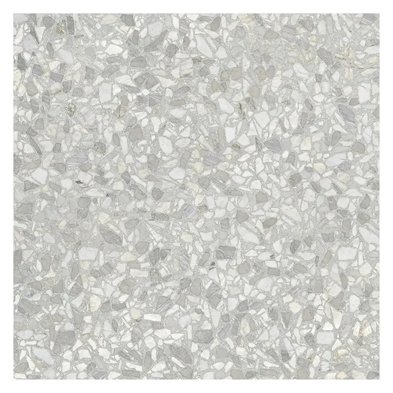 White with gray flecks 36x36 Matte Square Porcelain Large Format Tile (1 pack, 8.72 sq ft/case) by Apollo Tile