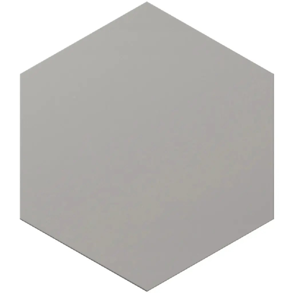 Dark Gray 8x9 Matte Hexagon Porcelain Tile (25 pack, 9.93 sq ft/case) by Apollo Tile
