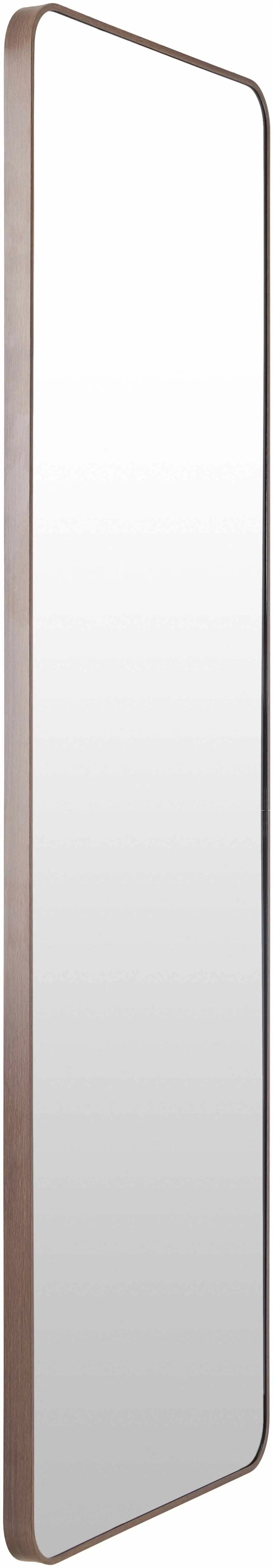 Taozhuang Dark Brown Mirror by Boutique Rugs