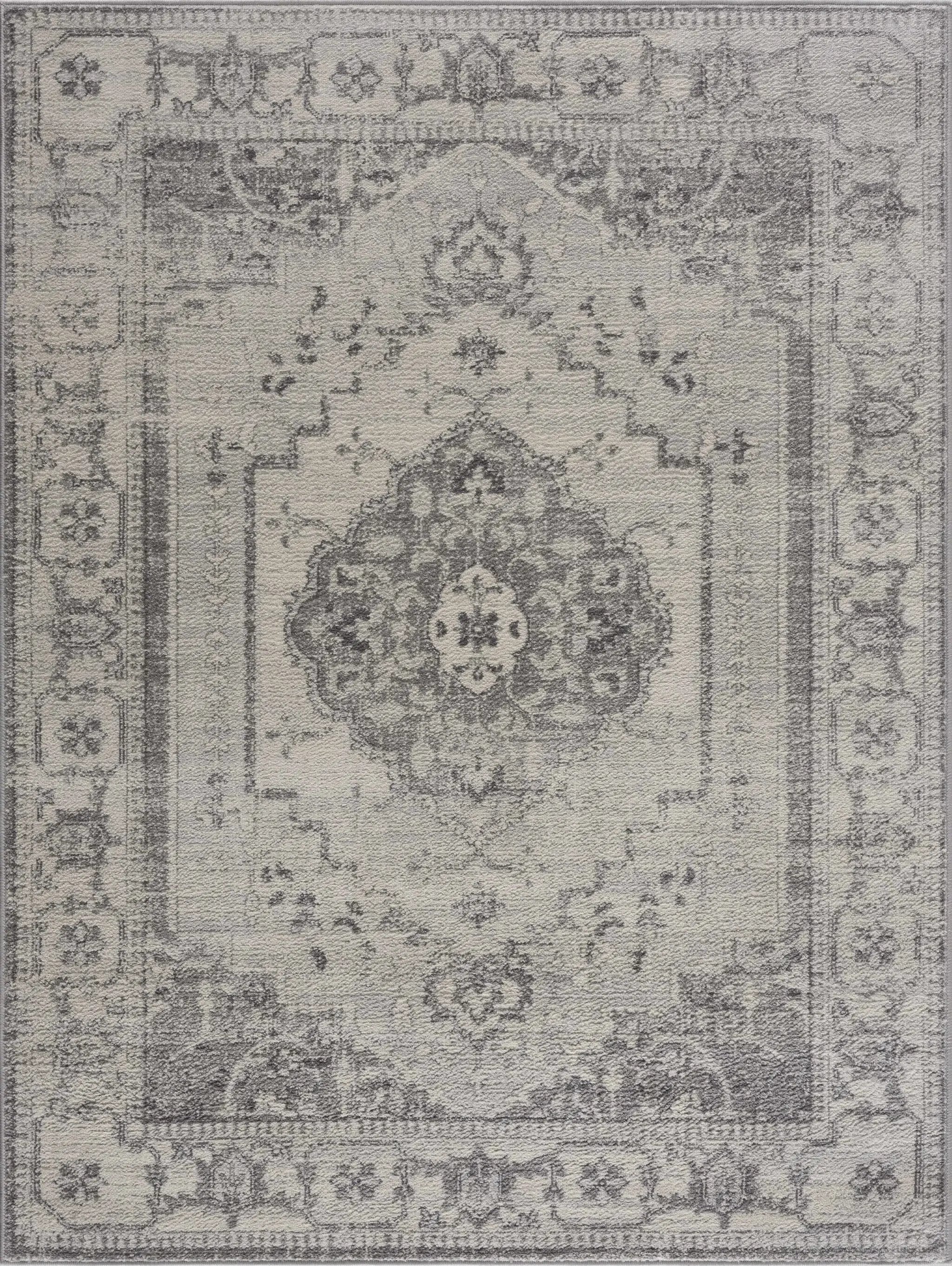 Tigried Ivory & Gray 2315 Area Rug - Clearance by Boutique Rugs