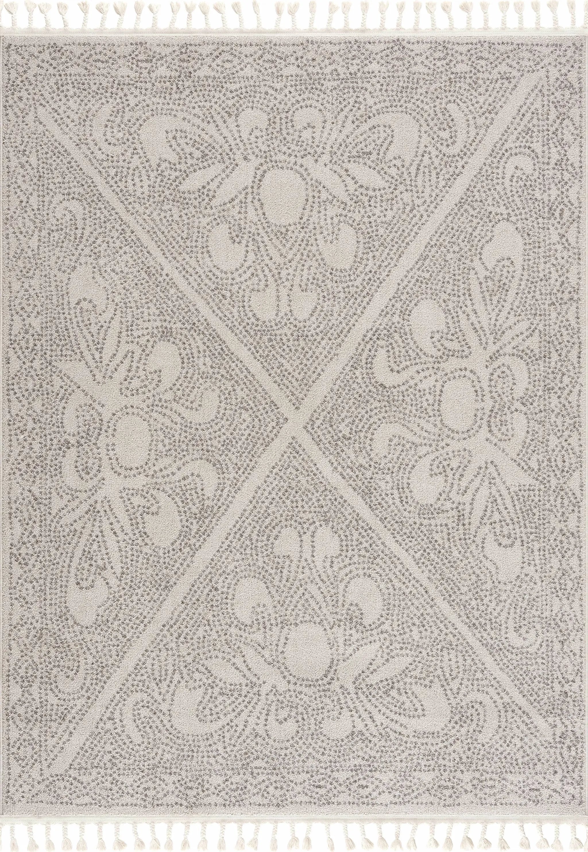Birdwood Cream & Brown Area Rug by Boutique Rugs