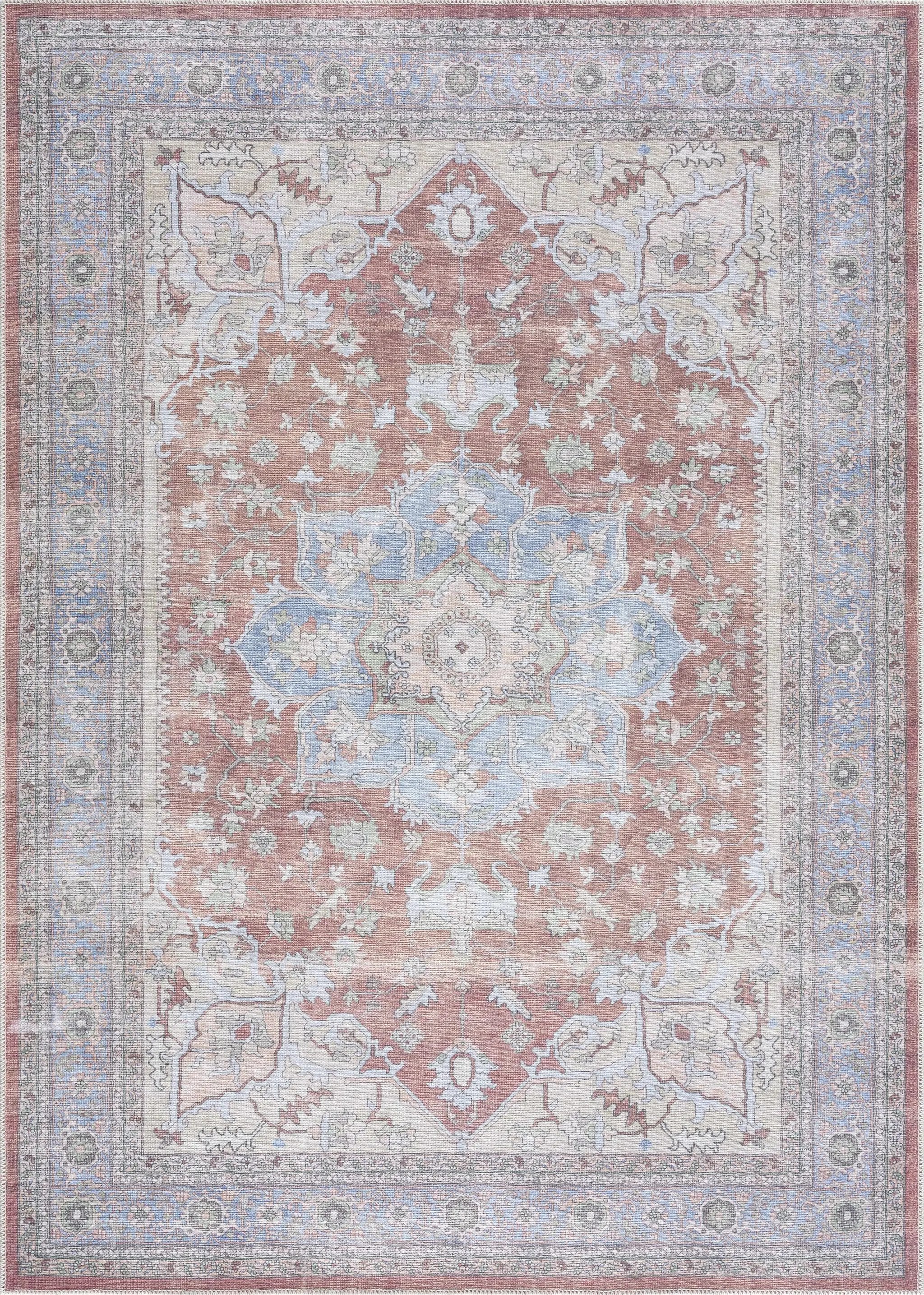 Brown Bagamanoc Medallion @Area Rug - Clearance by Boutique Rugs