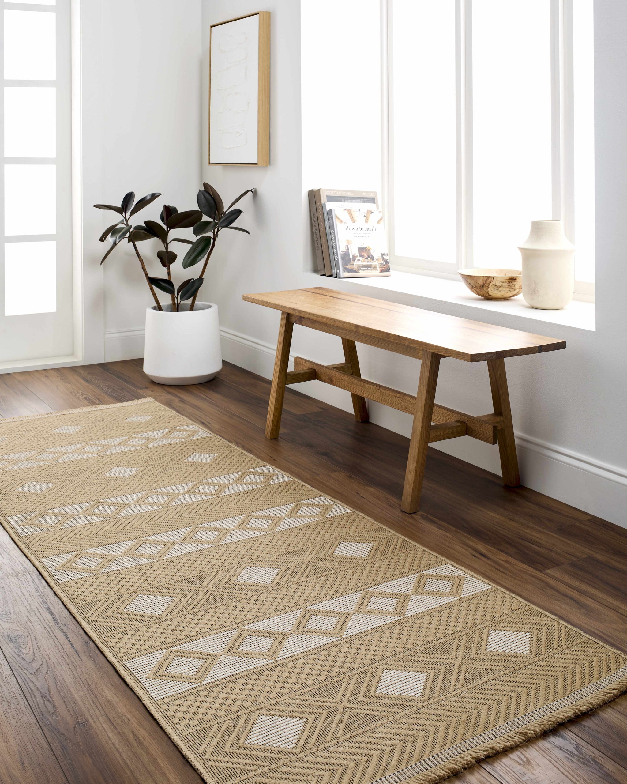 Tomai Washable Jute Rug - Clearance by Boutique Rugs