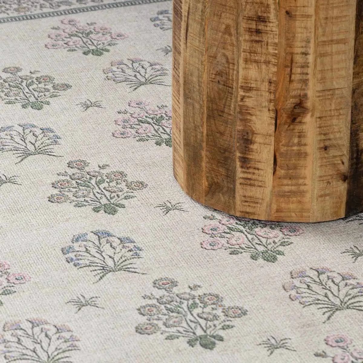 Aquene Ivory Washable Area Rug, photo 10 of 19