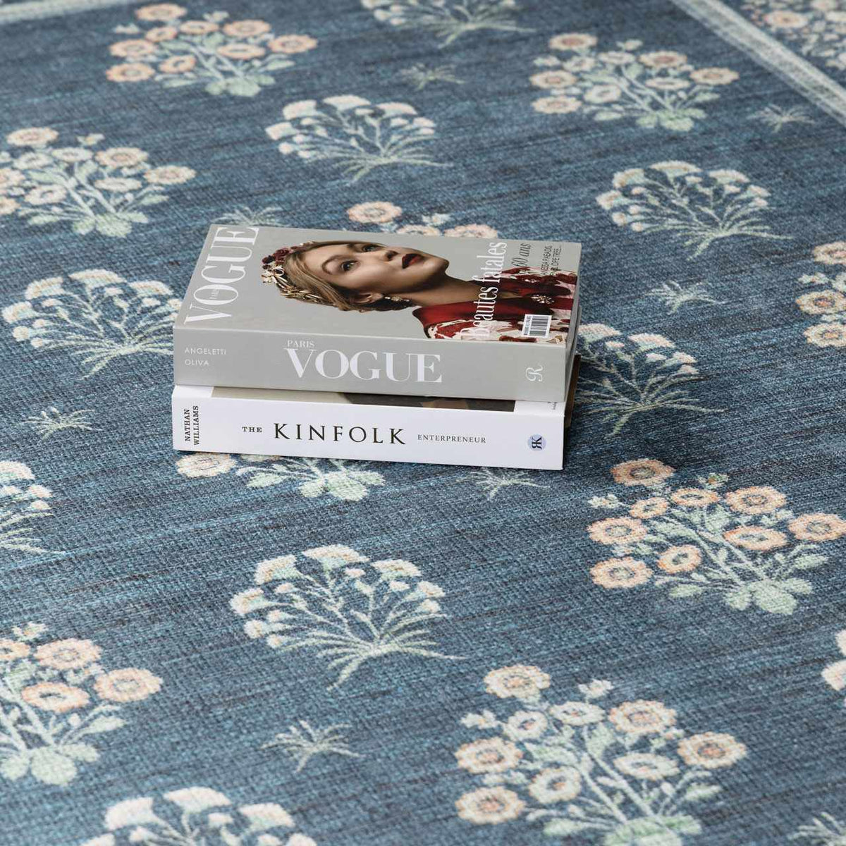 Aquene Denim Washable Area Rug, photo 7 of 21