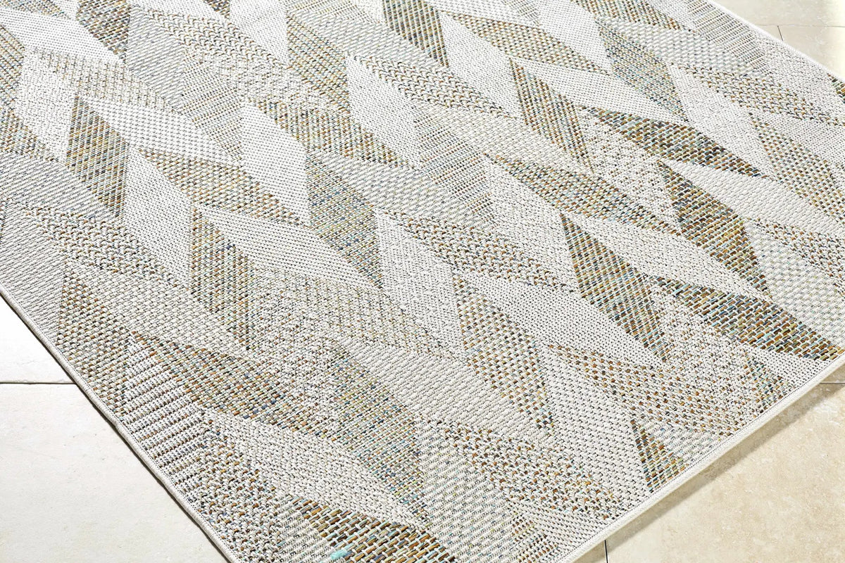 Andrea Ivory Outdoor Area Rug, photo 4 of 7