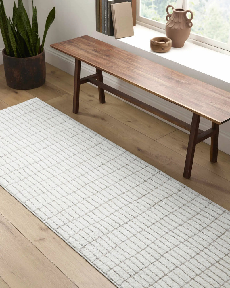 Cascade White Area Rug by Boutique Rugs