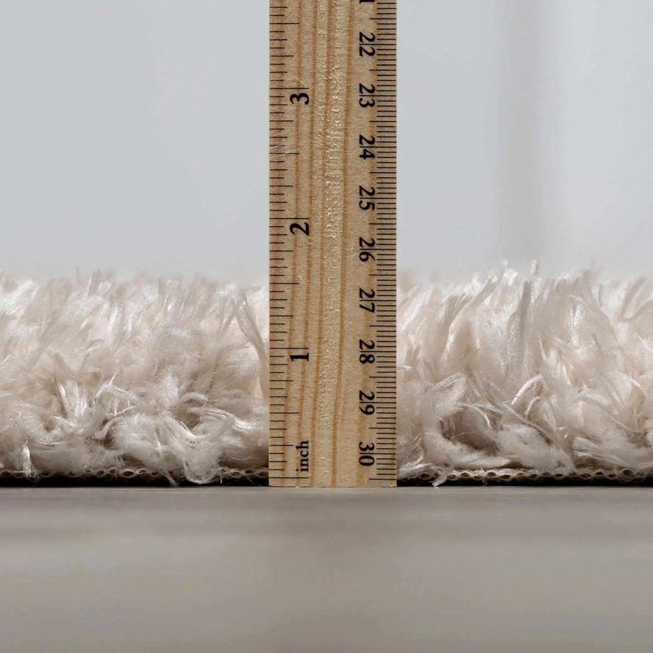 Siari Solid Oatmeal Shag Rug by Boutique Rugs