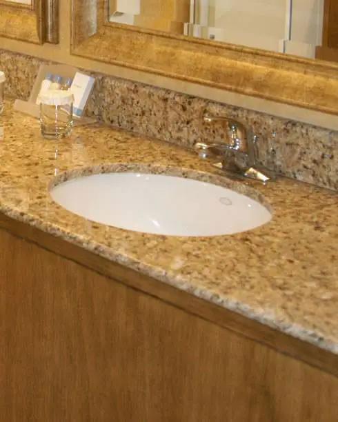 New Venetian Gold Polished Granite Tiles 12x12 by MSI Surfaces