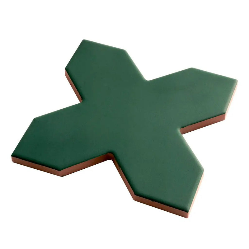 Sage Green 5x5 Matte Cross Porcelain Tile (34 pack, 5.31 sq ft/case) by Apollo Tile