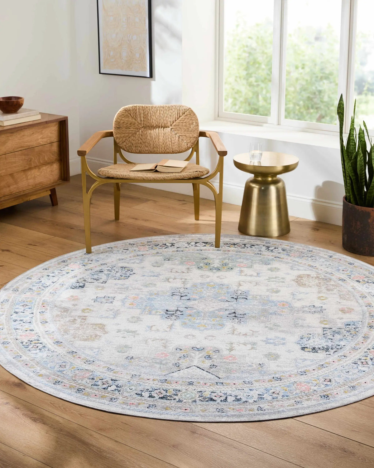 Tana Washable Area Rug, installed in a room 3