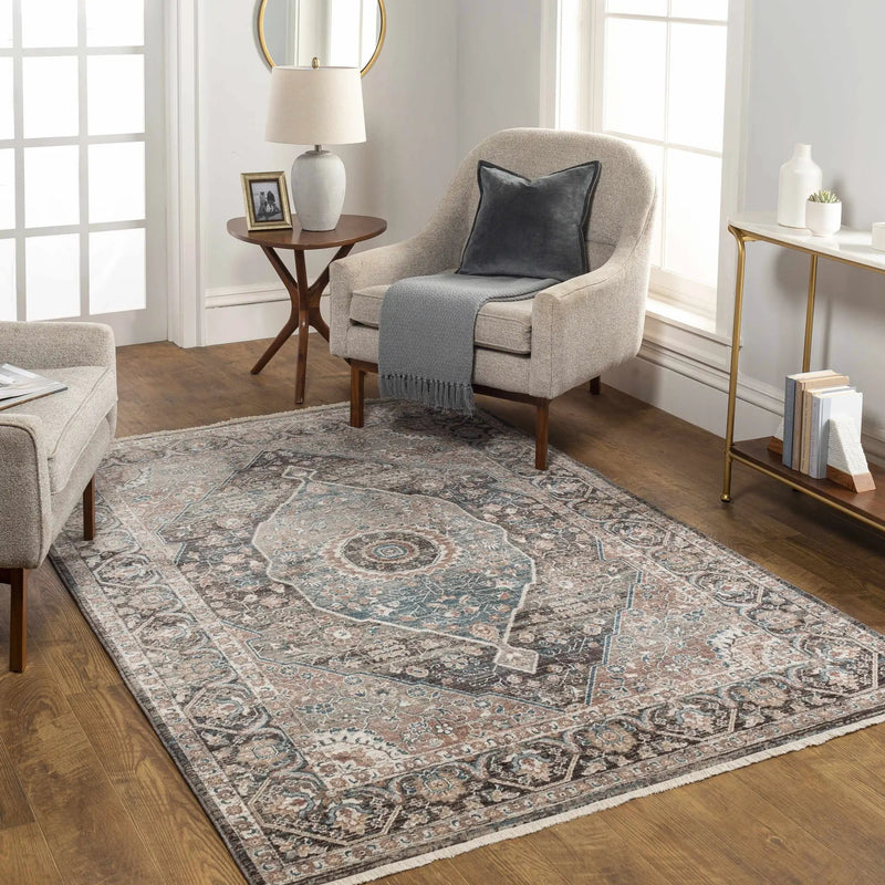 Baychester Brown Area Rug - Clearance by Boutique Rugs
