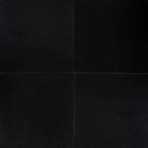 Premium Black Polished Granite Tiles 18x18
