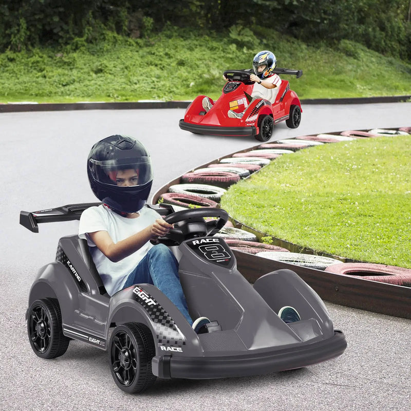 6V Kids Ride On Go Cart with Remote Control and Safety Belt by DirectDeals