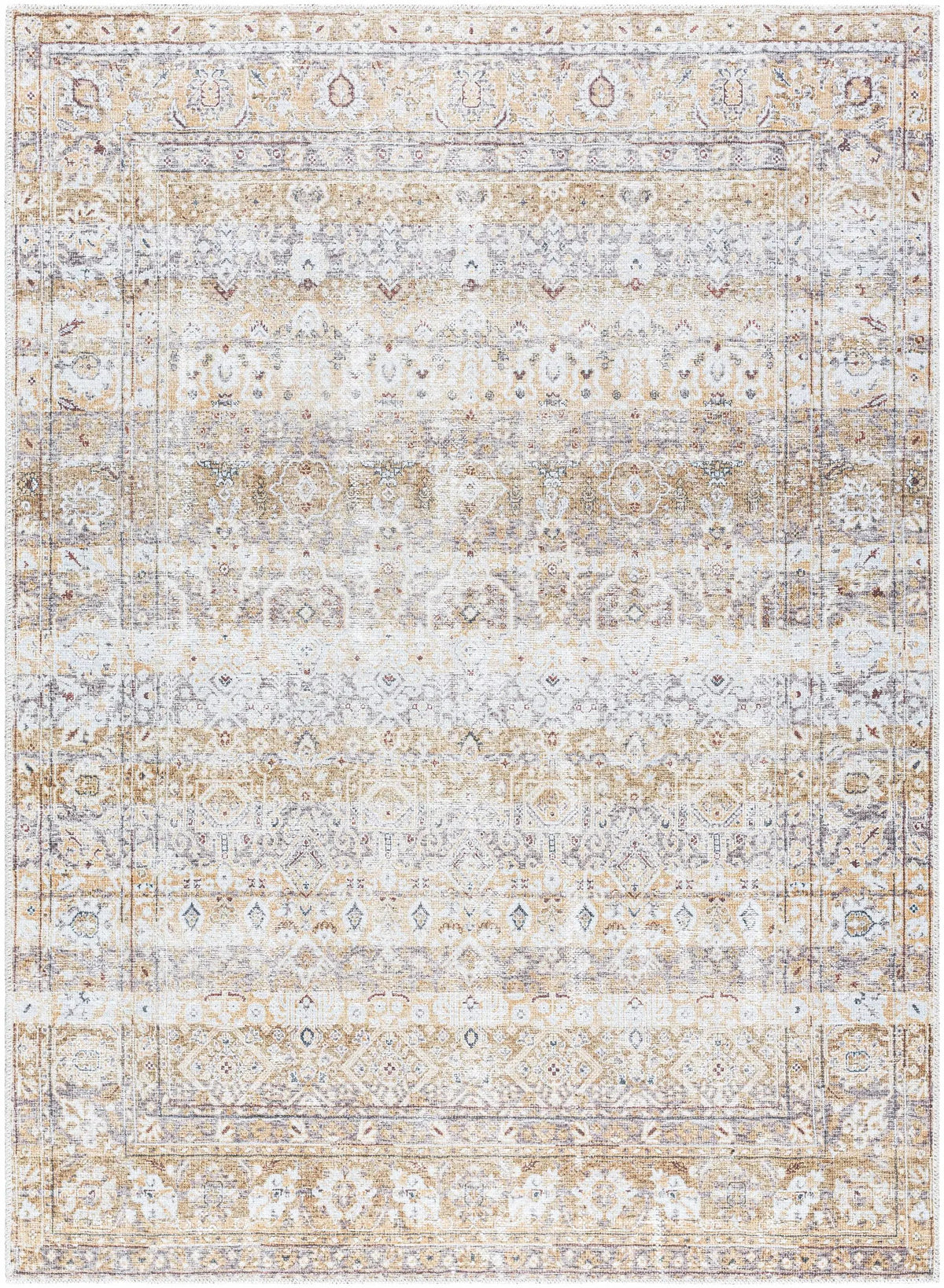 Tywin Vintage Flat Pile Washable Rug