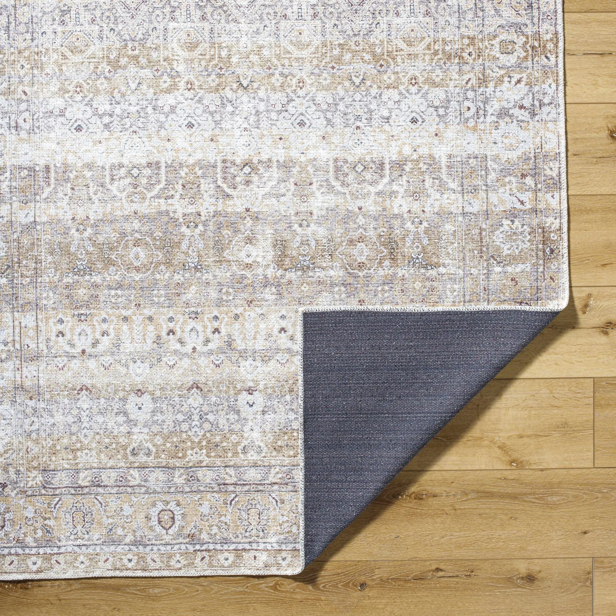 Tywin Vintage Flat Pile Washable Rug by Boutique Rugs