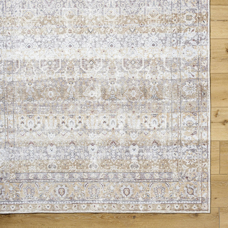 Tywin Vintage Flat Pile Washable Rug by Boutique Rugs