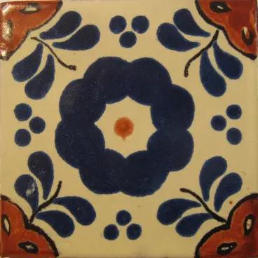 Hacienda Azul Y Terracotta by Place Of Clay