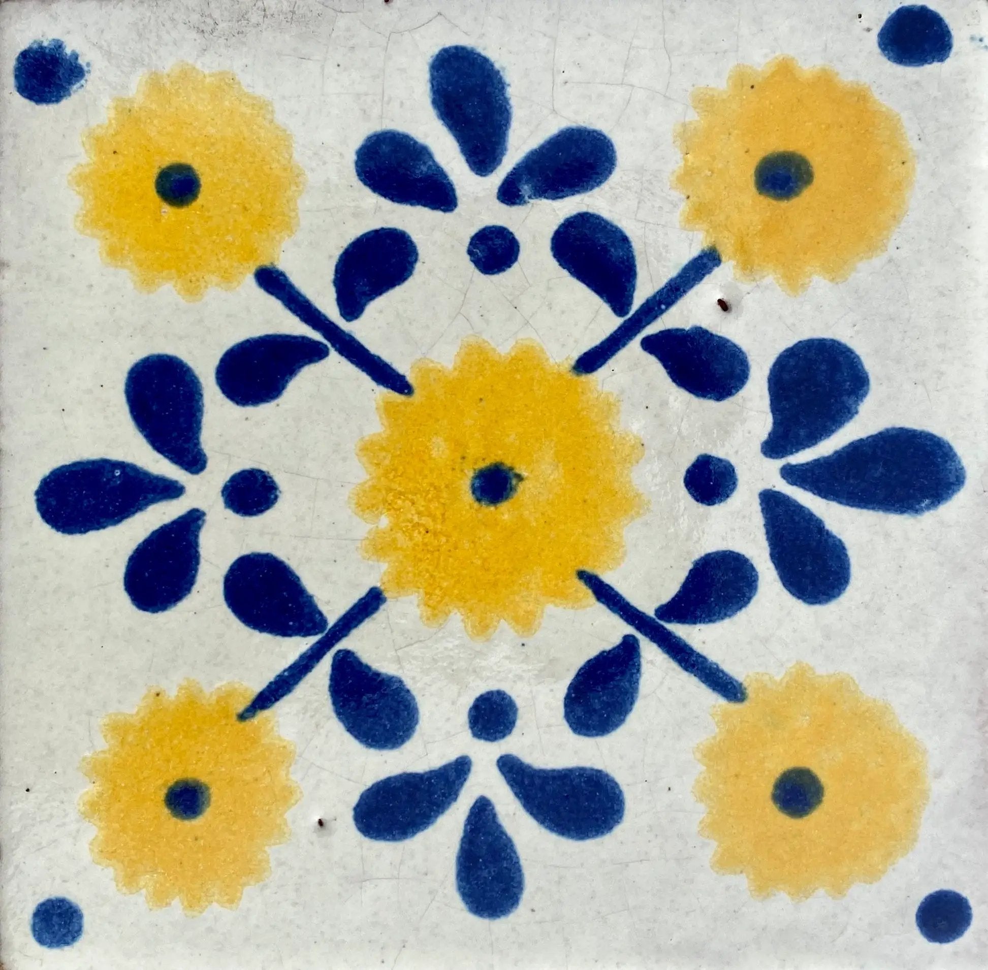 Margarite Amarillo Y Azul by Place Of Clay
