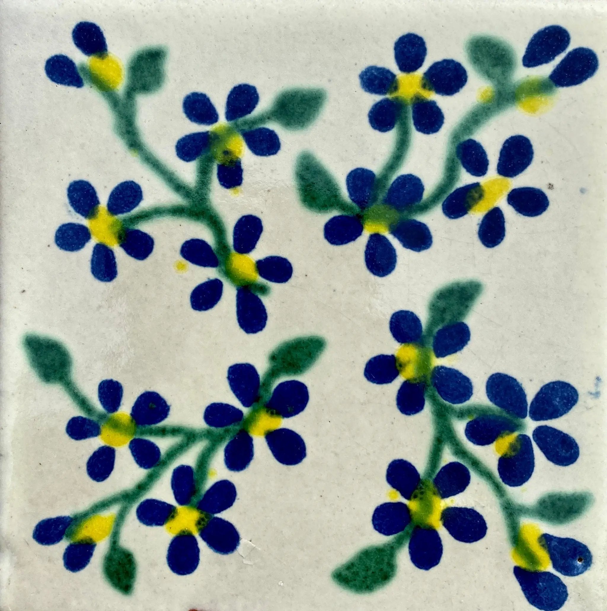 Violets Azul Y Verde by Place Of Clay