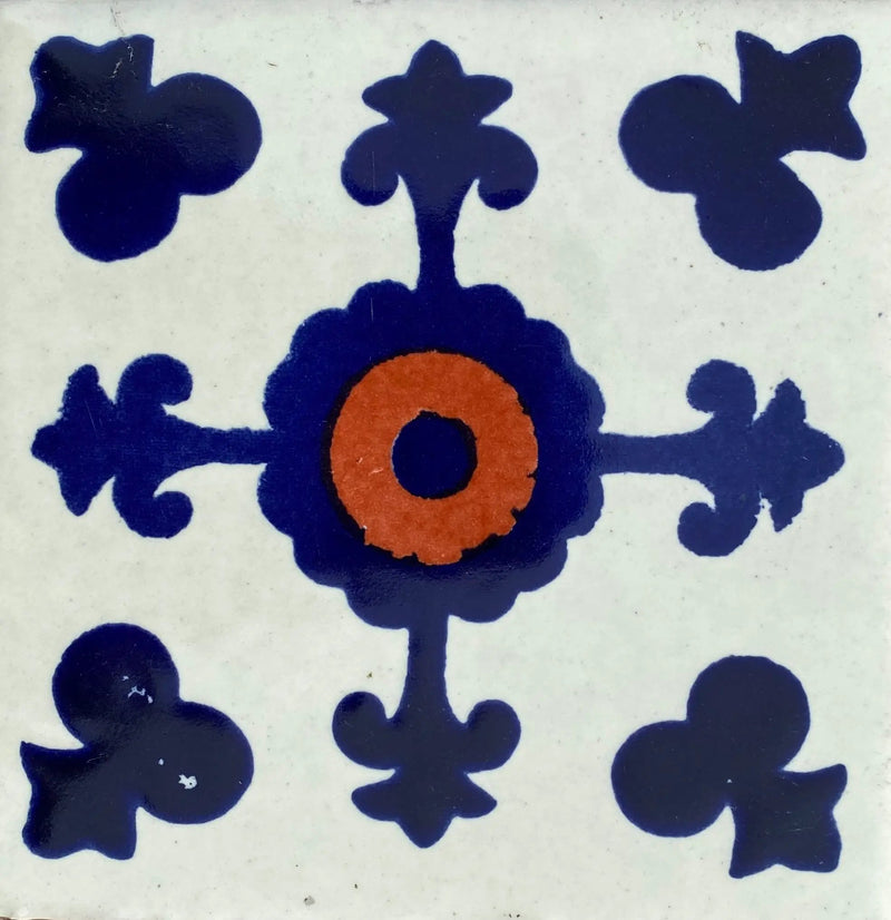 Valencia Azul Y Terracotta by Place Of Clay