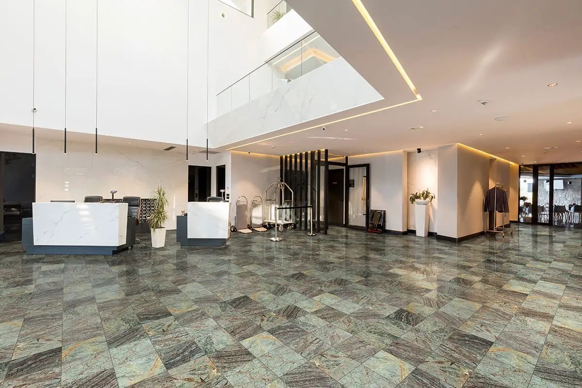 Rain Forest Polished Marble Tiles 12x12 by MSI Surfaces
