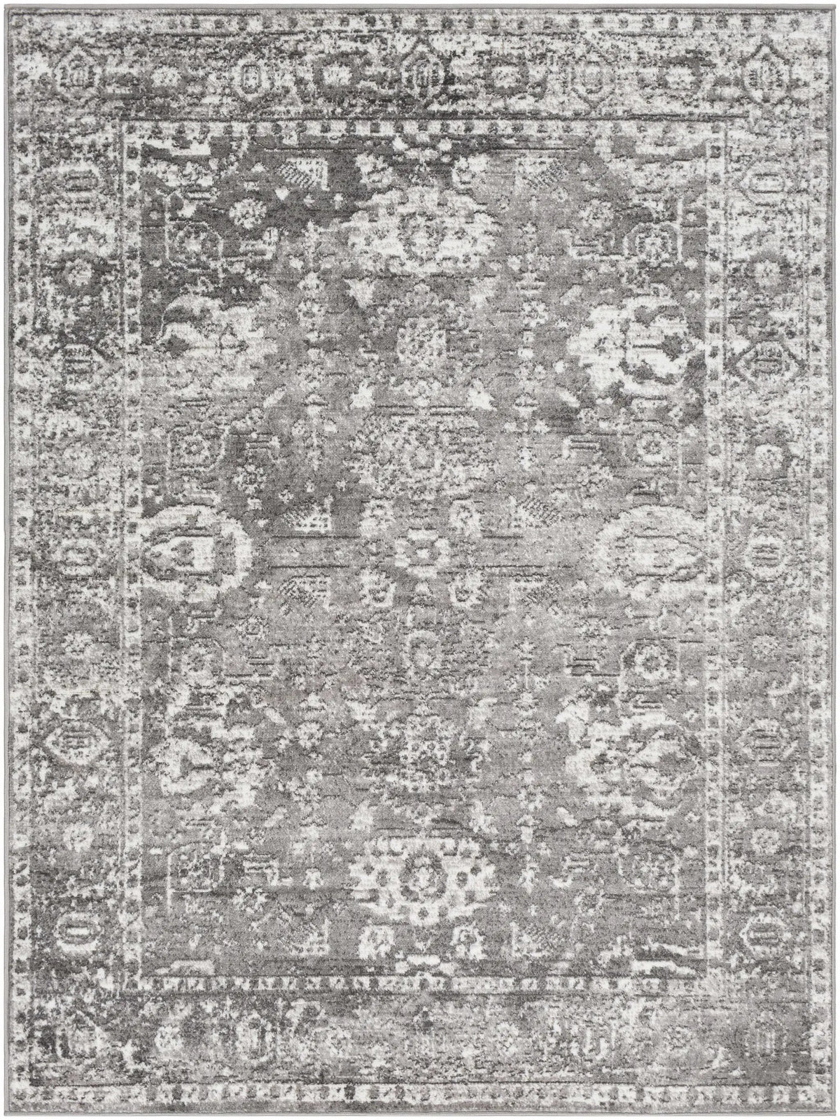 Tripp Distressed Gray Rug, photo 14 of 17