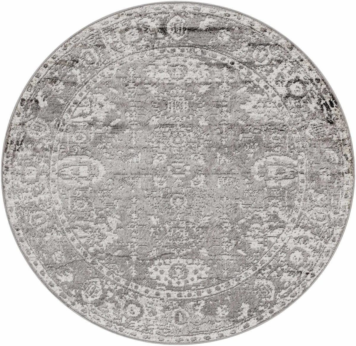 Tripp Distressed Gray Rug, photo 3 of 17