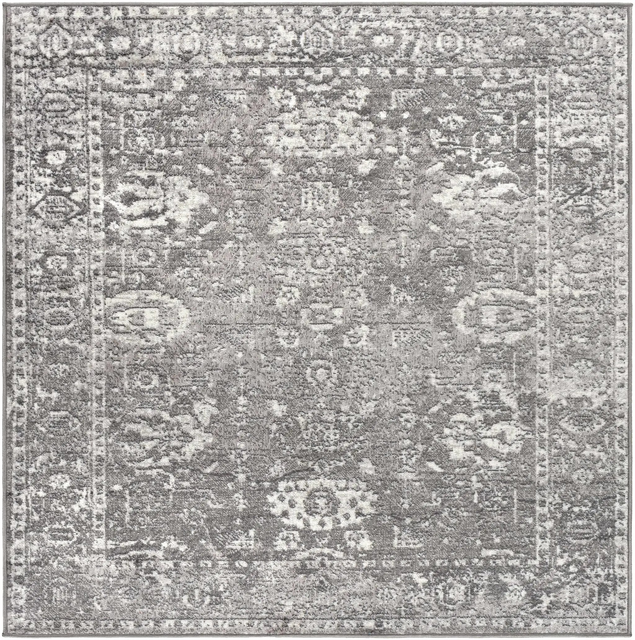 Tripp Distressed Gray Rug by Boutique Rugs