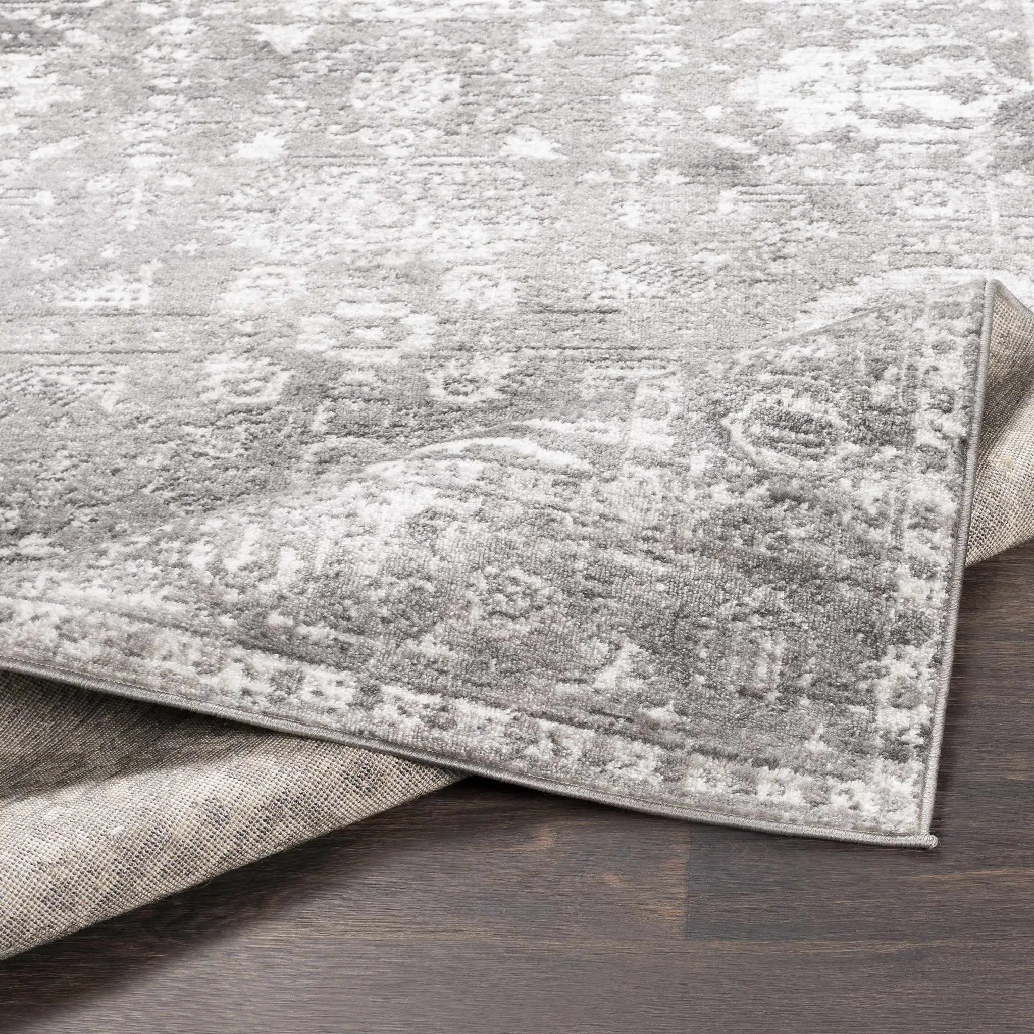 Tripp Distressed Gray Rug by Boutique Rugs