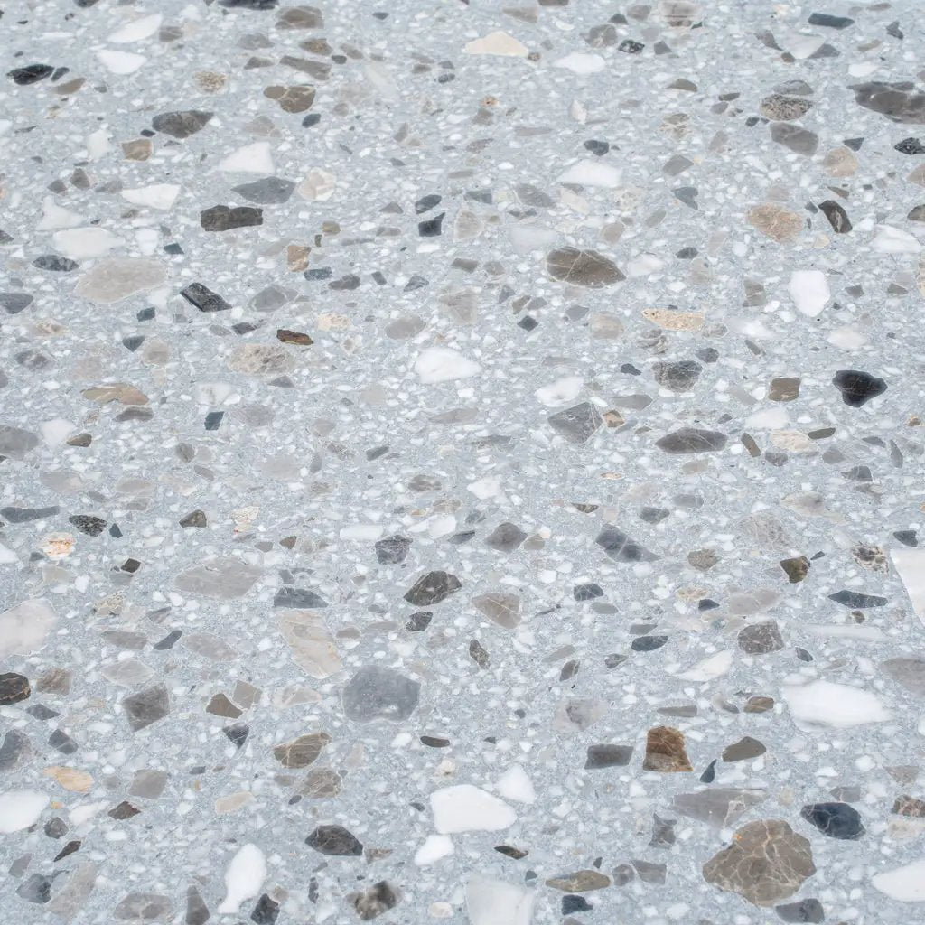 Gray Beige 24x24 Honed Square Terrazzo Large Format Tile (2 pack, 7.75 sq ft/case) by Apollo Tile