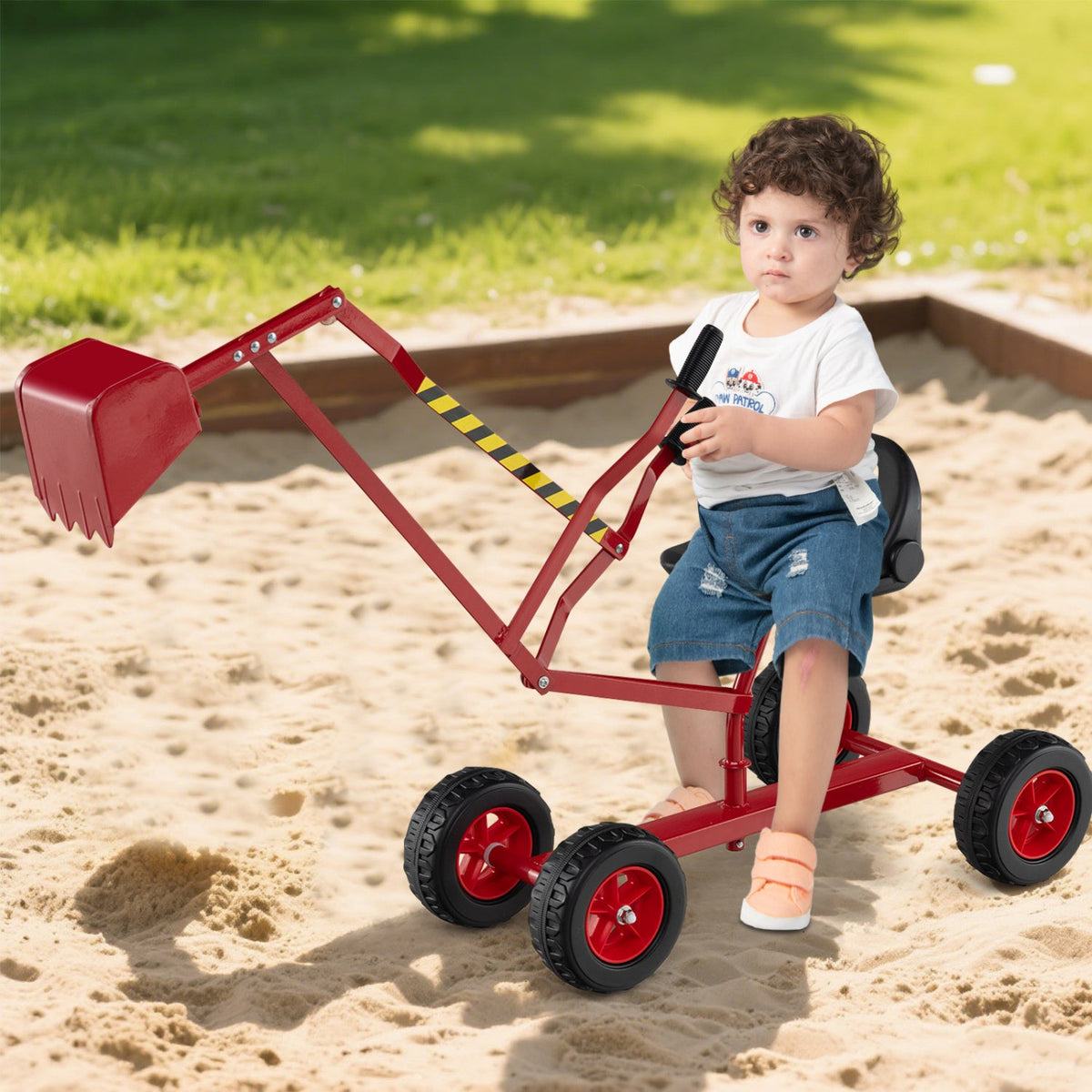 Sand Digger for Kids with 2-Handed Controls and Flexible Shovel, photo 17 of 17