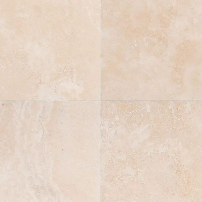 Tuscany Beige Honed Travertine Tiles 12x12 by MSI Surfaces