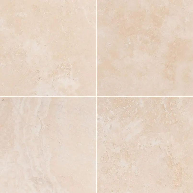 Tuscany Beige Honed Travertine Tiles 12x12 by MSI Surfaces