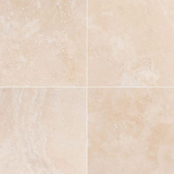 Tuscany Beige Honed Travertine Tiles 18x18