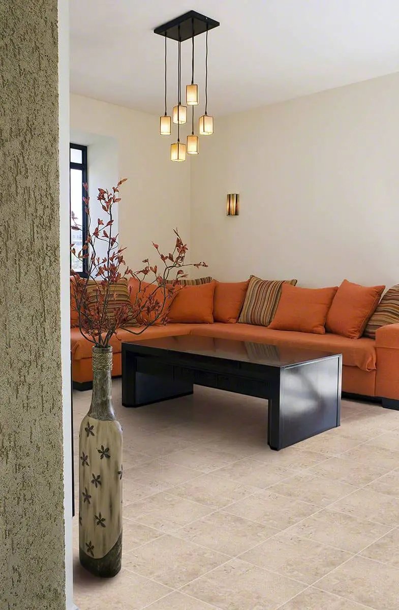 Crema Cappuccino Polished Marble Tiles 12x24 by MSI Surfaces