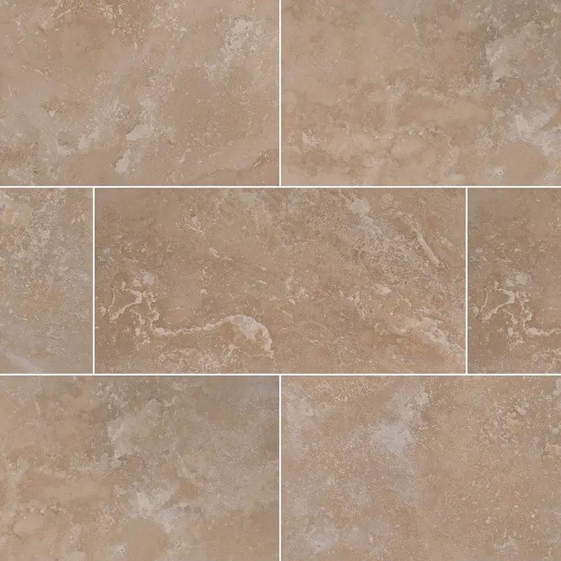 Tuscany Classic Honed Travertine Tiles 12x24 by MSI Surfaces