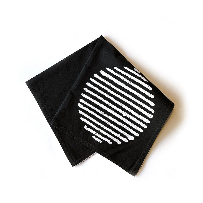 Mwedzi Black Napkins - Set of 2