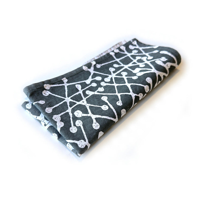 Tsvimbo Gray Napkins - Set of 2, photo 4 of 4