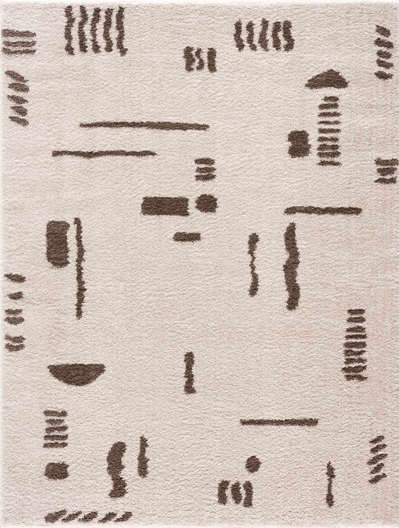 Azriel Brown Washable Area Rug by Boutique Rugs