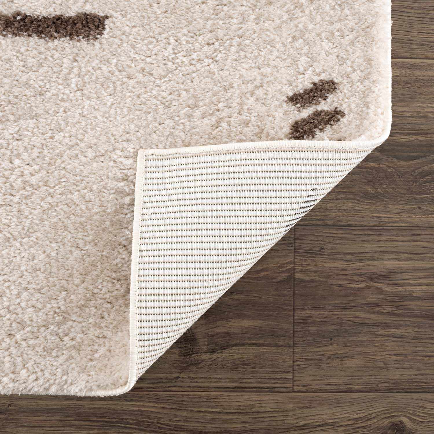 Azriel Brown Washable Area Rug by Boutique Rugs