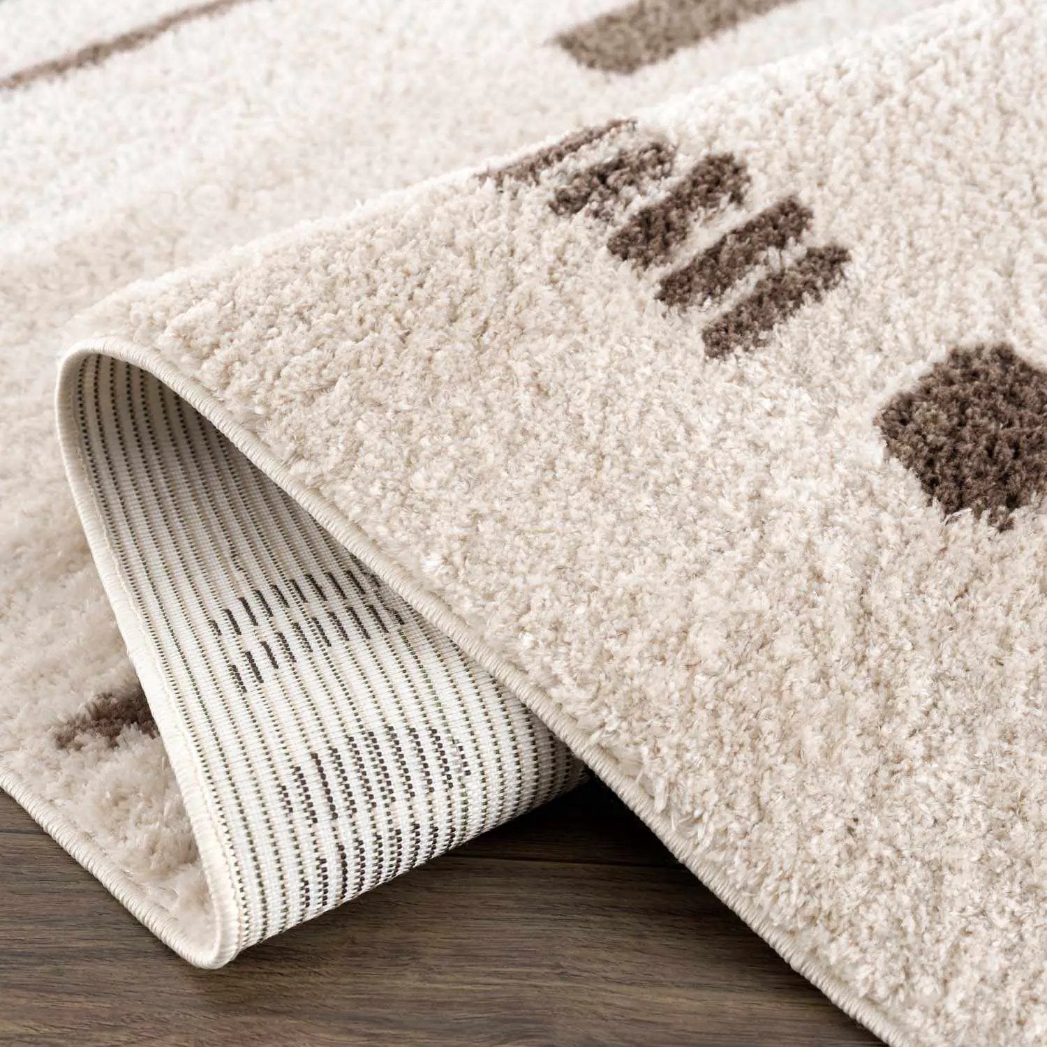 Azriel Brown Washable Area Rug by Boutique Rugs