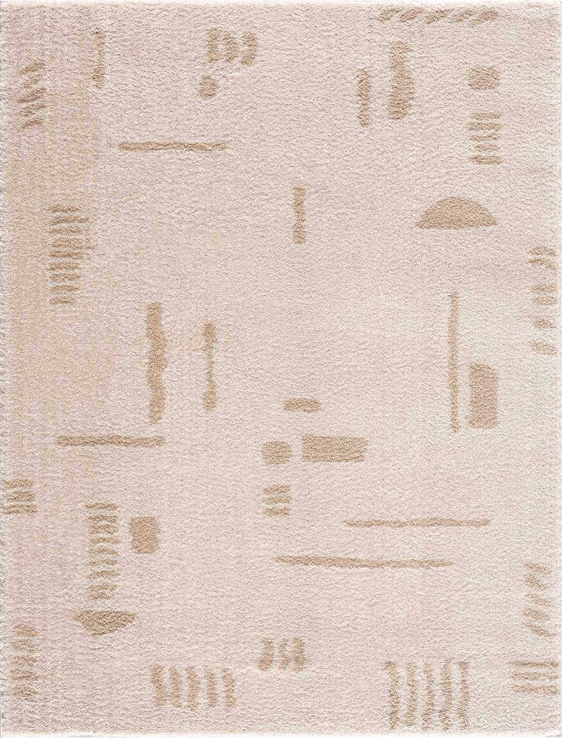 Azriel Beige Washable Area Rug by Boutique Rugs