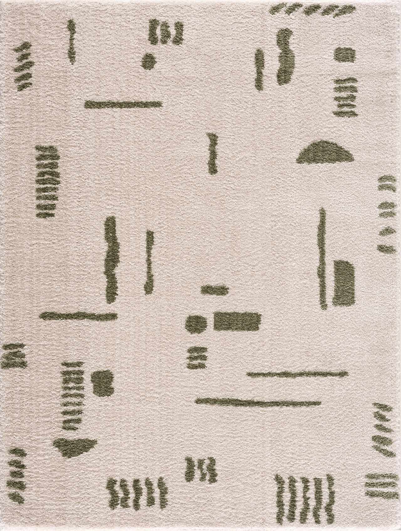 Azriel Green Washable Area Rug by Boutique Rugs