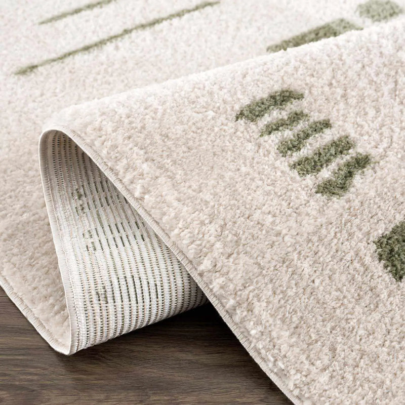 Azriel Green Washable Area Rug by Boutique Rugs