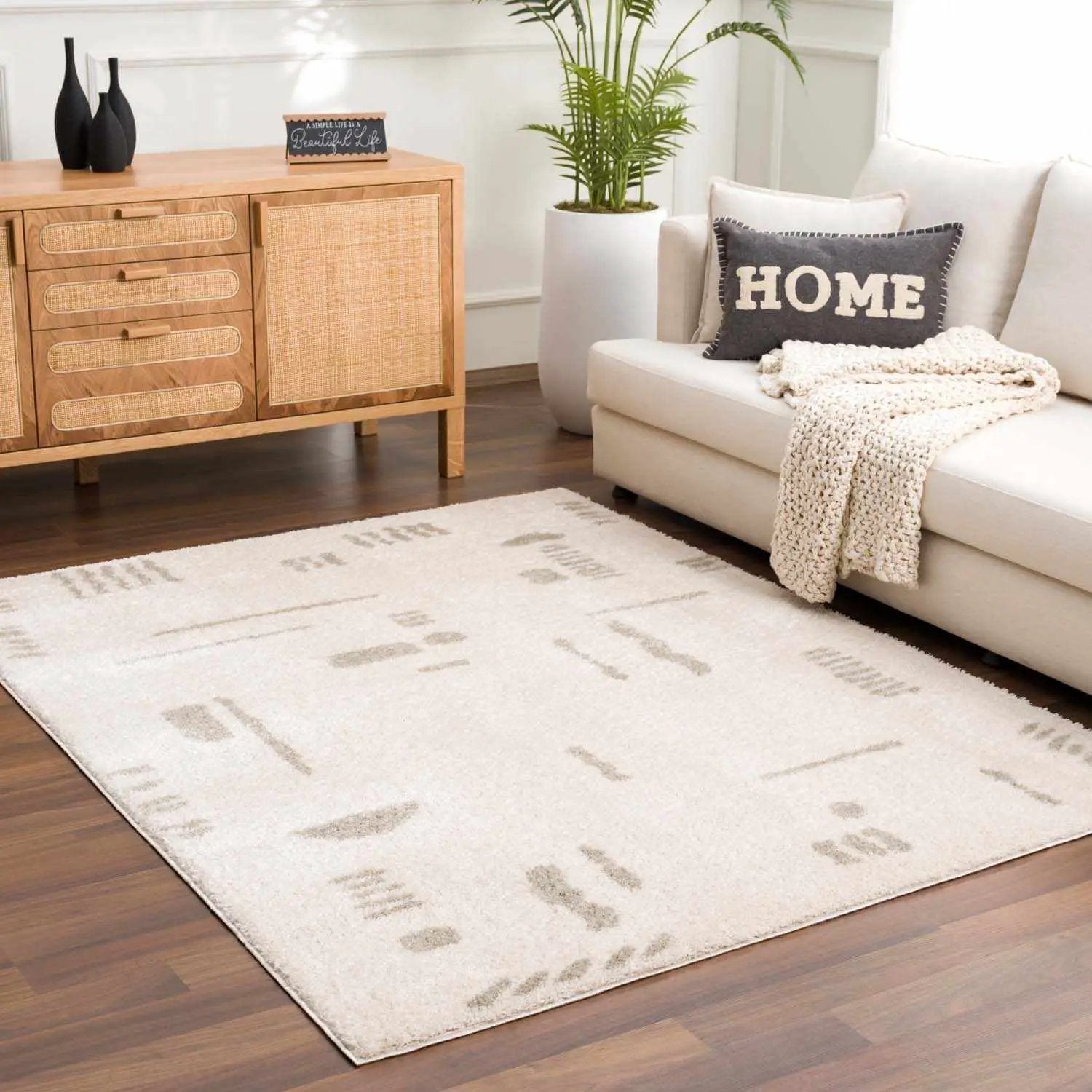 Azriel Gray Washable Area Rug by Boutique Rugs
