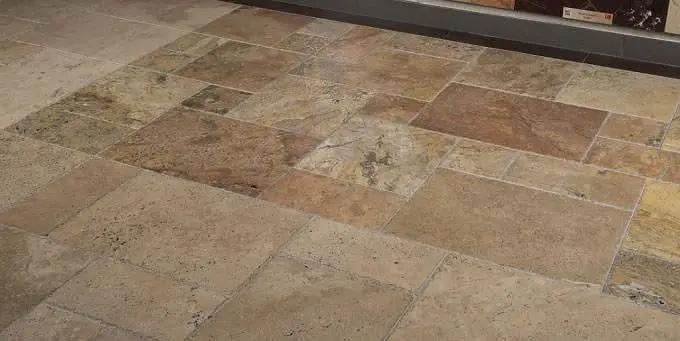 Tuscany Scabas Tumbled Travertine Pavers 16x24 by MSI Surfaces
